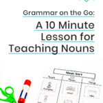 Grammar on the Go: A 10 Minute Lesson for Teaching Nouns