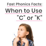 Fast Phonics Facts: When to Use C or K