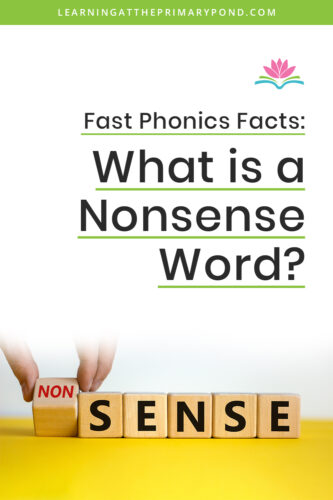 Nonsense words are sometimes left out of phonics instruction, but I am a huge proponent of including them! In this blog post, I'll go through examples of nonsense words and also provide some activities you can do with nonsense words in Kindergarten, first, and second grade. 