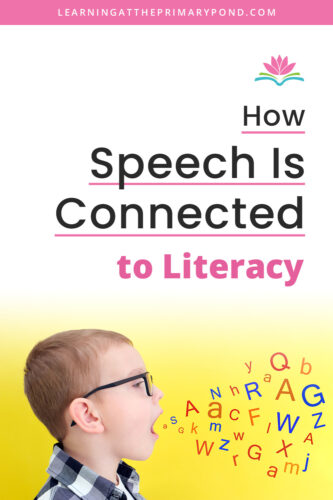 Speech and literacy can be deeply intertwined. Most teachers, however, aren't given enough training in this relationship. In this blog post, I have a guest speech-language pathologist who will provide some tips on how to help students and kids with speech as well as insight into how speech is related to literacy! 