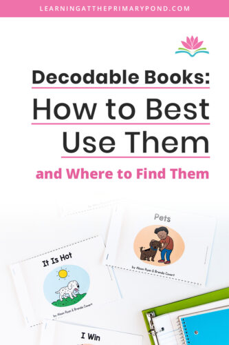 Decodable texts are highly-useful tool for teaching kids how to decode, or sound out, words. In this blog post, I explain what decodable books are, share 6 tips to use them effectively (according to the research), and explain where you can find the best decodable books.