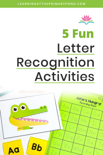 If you need letter recognition activities to reinforce the alphabet for your preschool or Kindergarten students, this blog post has tons of ideas! These activities are great for literacy centers, independent work time, or small groups. You'll also see some activities that help students develop fine motor skills. Click here to read the post now!