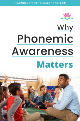 Phonemic awareness is an important building block for phonics. In this blog post, I'll explain what phonemic awareness is exactly and why phonemic awareness matters.