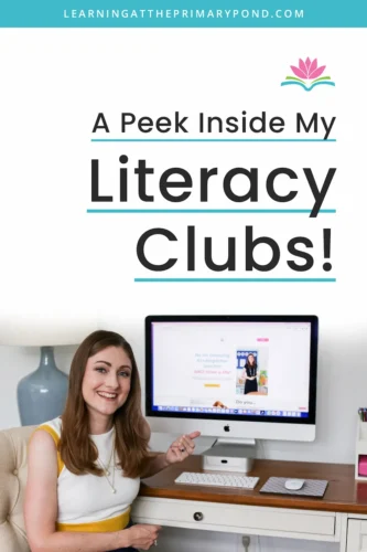 Having somewhere to go where you can get small group resources, centers, professional development, and more is so helpful if you're a Kindergarten, 1st grade, or 2nd grade teacher! In this blog post, I'll give you a peek inside my literacy clubs so you can see everything that's there!