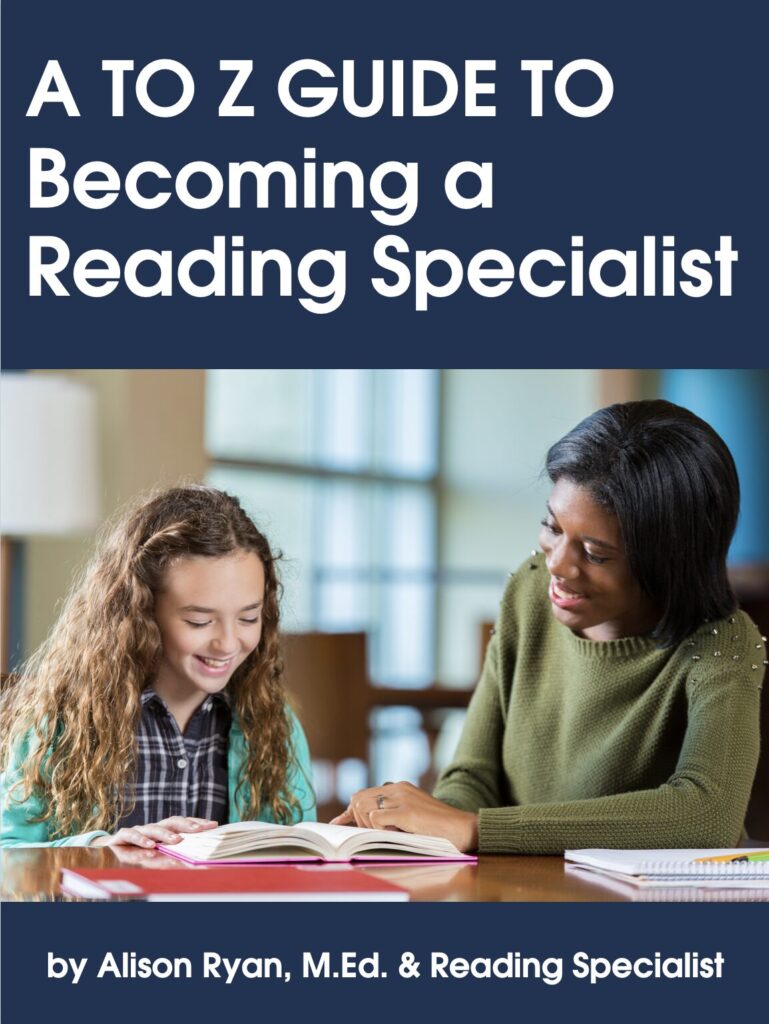 Free A to Z Guide to Becoming a Reading Specialist
