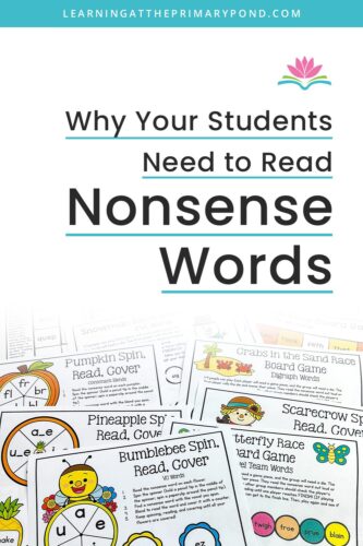 Discover the benefits of incorporating nonsense words into your routine. Check out the blog to learn how these activities can enhance phonics skills!