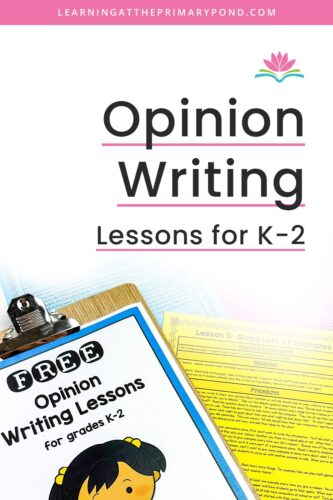 Discover engaging and fun strategies for teaching opinion writing to K-2 students. Read this post to learn about creative lesson ideas and practical tips.